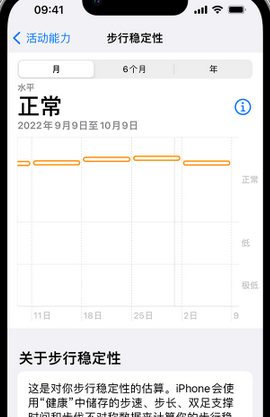 高州iPhone手机维修如何在iPhone开启'步行稳定性通知'