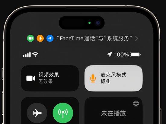 高州苹果授权维修网点分享iPhone在通话时让你的声音更清晰 