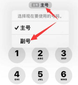 高州苹果14维修店分享iPhone 14 Pro Max使用副卡打电话的方法 