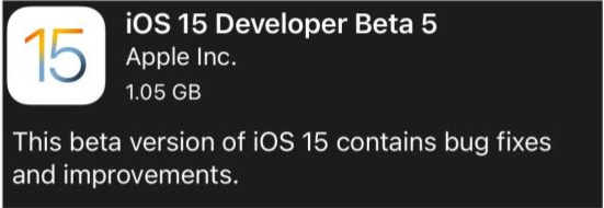 高州苹果手机维修分享如何升级到iOS15.0 beta5 